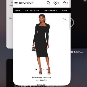 NWT All Saints Rea Dress